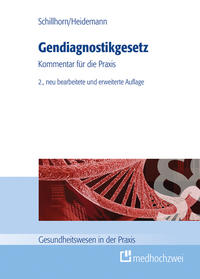 Vorderes Coverbild Gendiagnostikgesetz