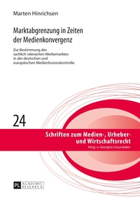 Vorderes Coverbild Marktabgrenzung in Zeiten der Medienkonvergenz