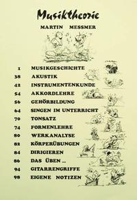 Vorderes Coverbild Musiktheorie