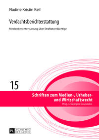 Vorderes Coverbild Verdachtsberichterstattung