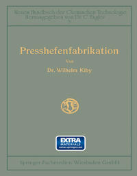 Vorderes Coverbild Handbuch der Presshefenfabrikation