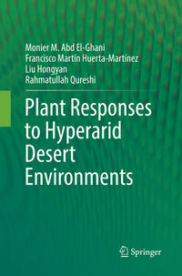 Vorderes Coverbild Plant Responses to Hyperarid Desert Environments