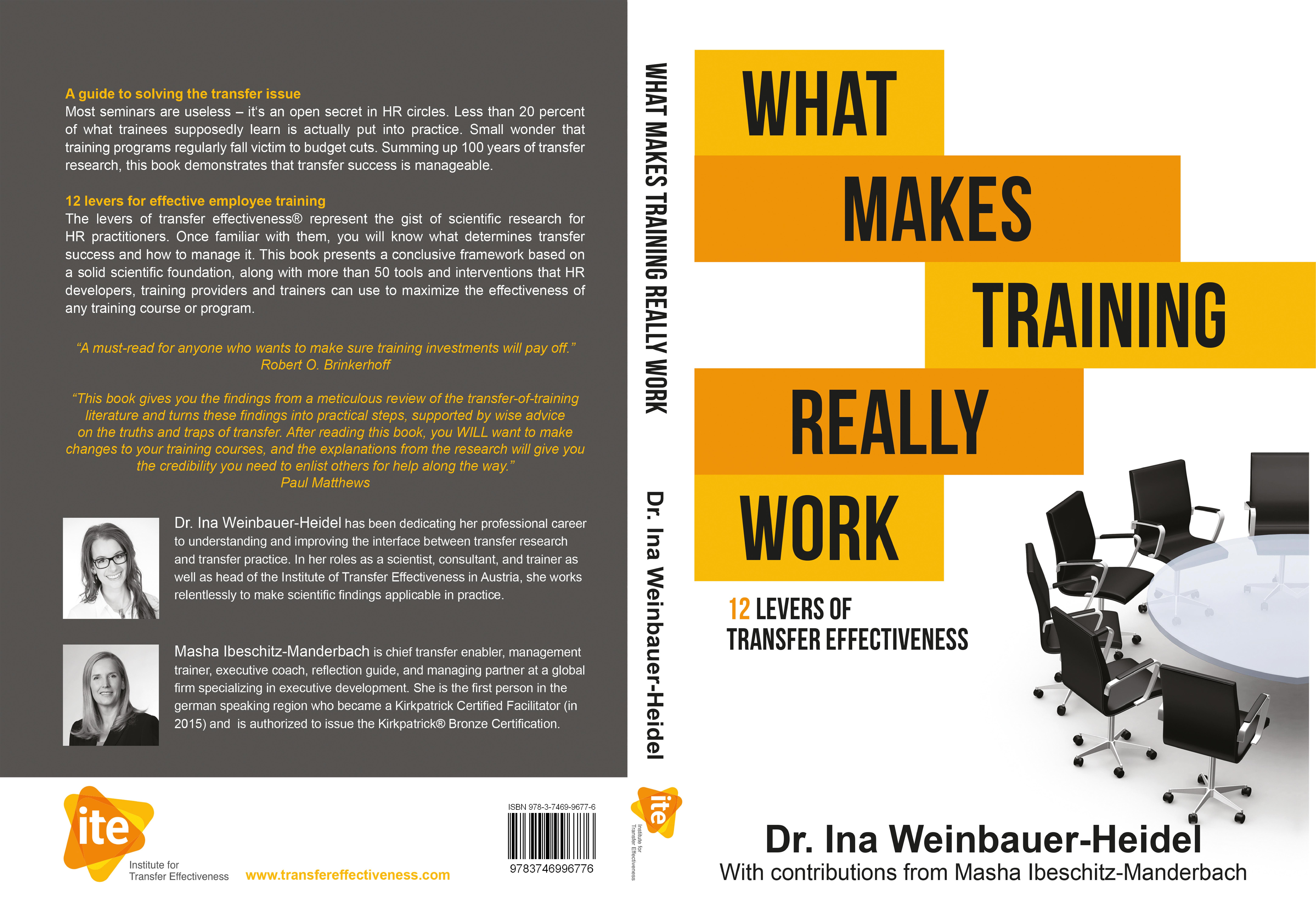 Gesamtes Coverbild WHAT MAKES TRAINING REALLY WORK