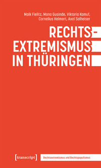 Vorderes Coverbild Rechtsextremismus in Thüringen