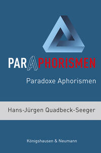 Vorderes Coverbild Paraphorismen