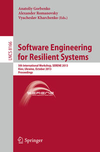 Vorderes Coverbild Software Engineering for Resilient Systems