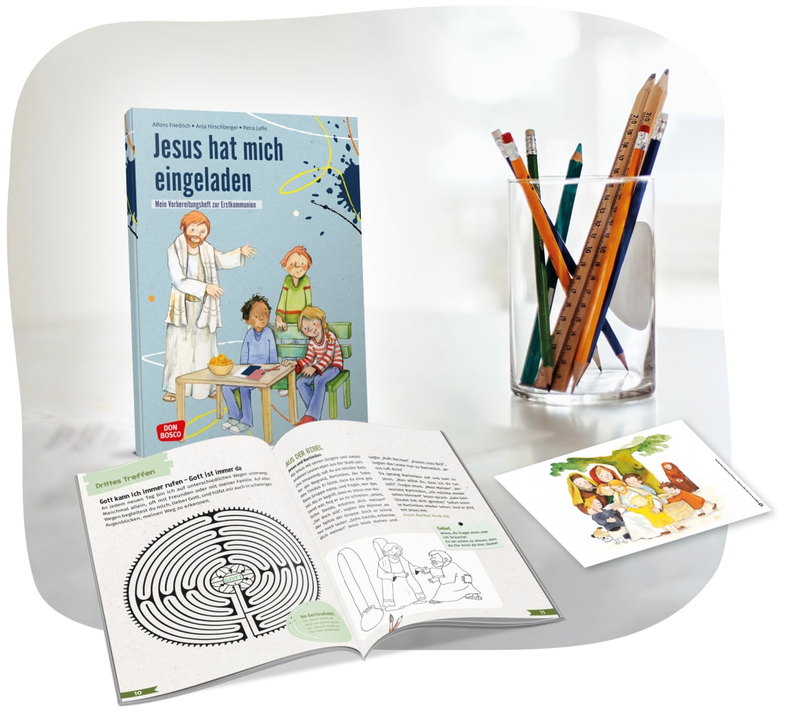 Beispielinhalt (Bild) Jesus hat mich eingeladen