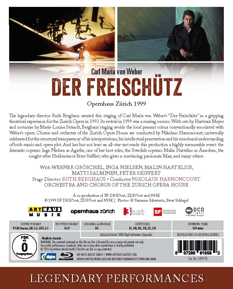Rückseitencover Der Freischütz