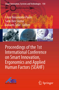 Vorderes Coverbild Proceedings of the 1st International Conference on Smart Innovation, Ergonomics and Applied Human Factors (SEAHF)