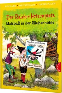 Vorderes Coverbild Der Räuber Hotzenplotz (Ausmalen, weitermalen, selber malen)