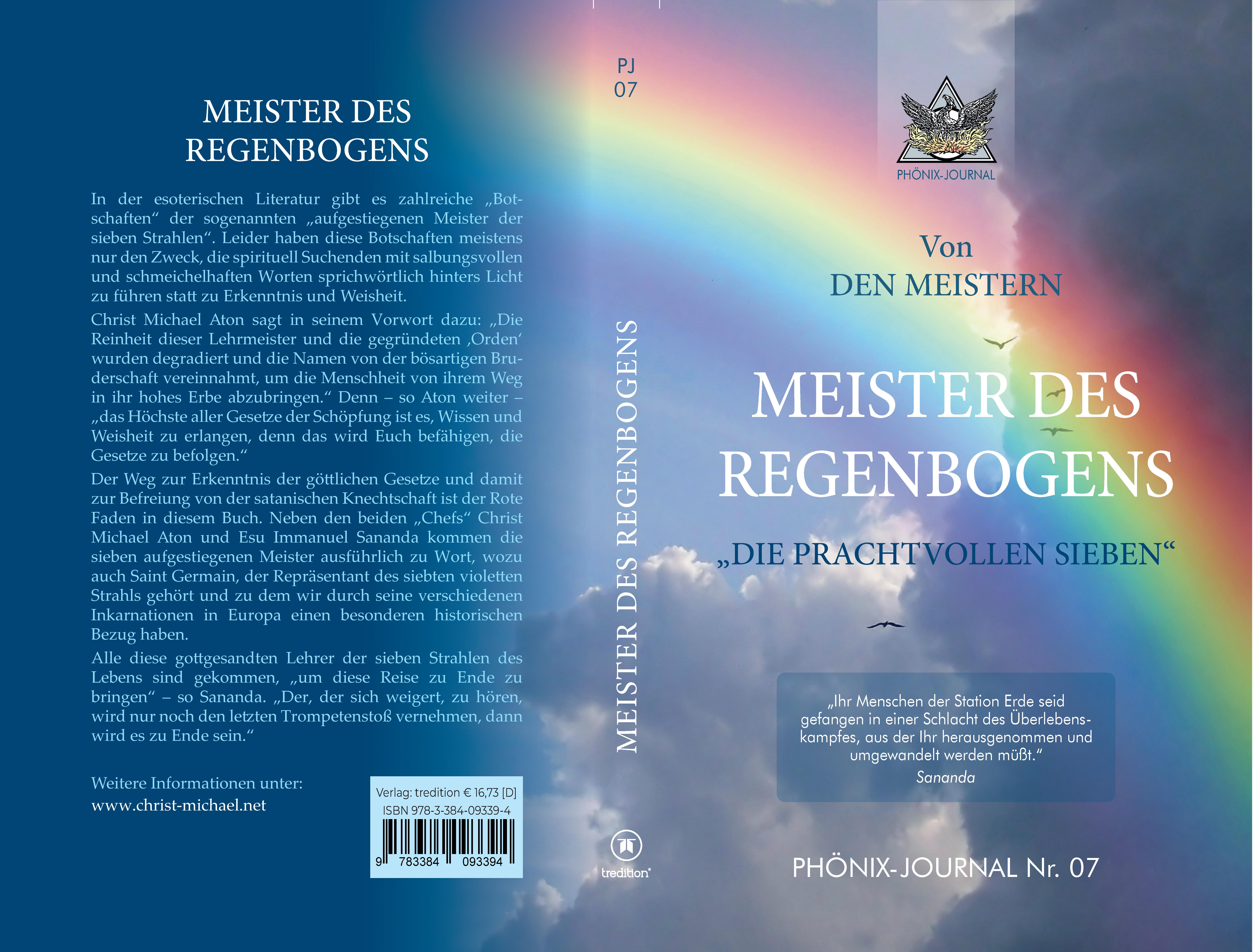 Gesamtes Coverbild MEISTER DES REGENBOGENS