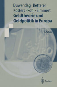 Vorderes Coverbild Geldtheorie und Geldpolitik in Europa
