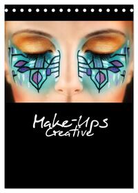 Vorderes Coverbild Creative Make-Ups 2025 (Tischkalender 2025 DIN A5 hoch), CALVENDO Monatskalender