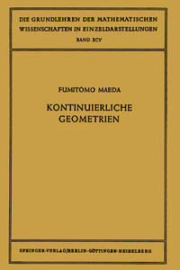 Vorderes Coverbild Kontinuierliche Geometrien