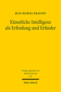 Vorderes Coverbild Künstliche Intelligenz als Erfindung und Erfinder