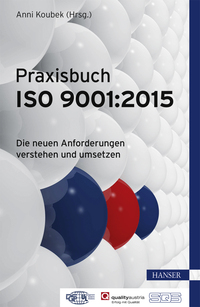 Vorderes Coverbild Praxisbuch ISO 9001:2015