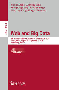 Vorderes Coverbild Web and Big Data