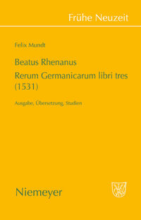Vorderes Coverbild Beatus Rhenanus: Rerum Germanicarum libri tres (1531)