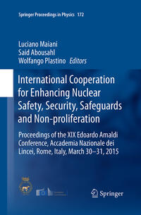 Vorderes Coverbild International Cooperation for Enhancing Nuclear Safety, Security, Safeguards and Non-proliferation