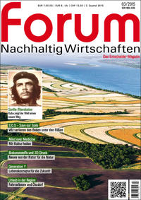 Vorderes Coverbild FORUM Nachhaltig Wirtschaften / forum