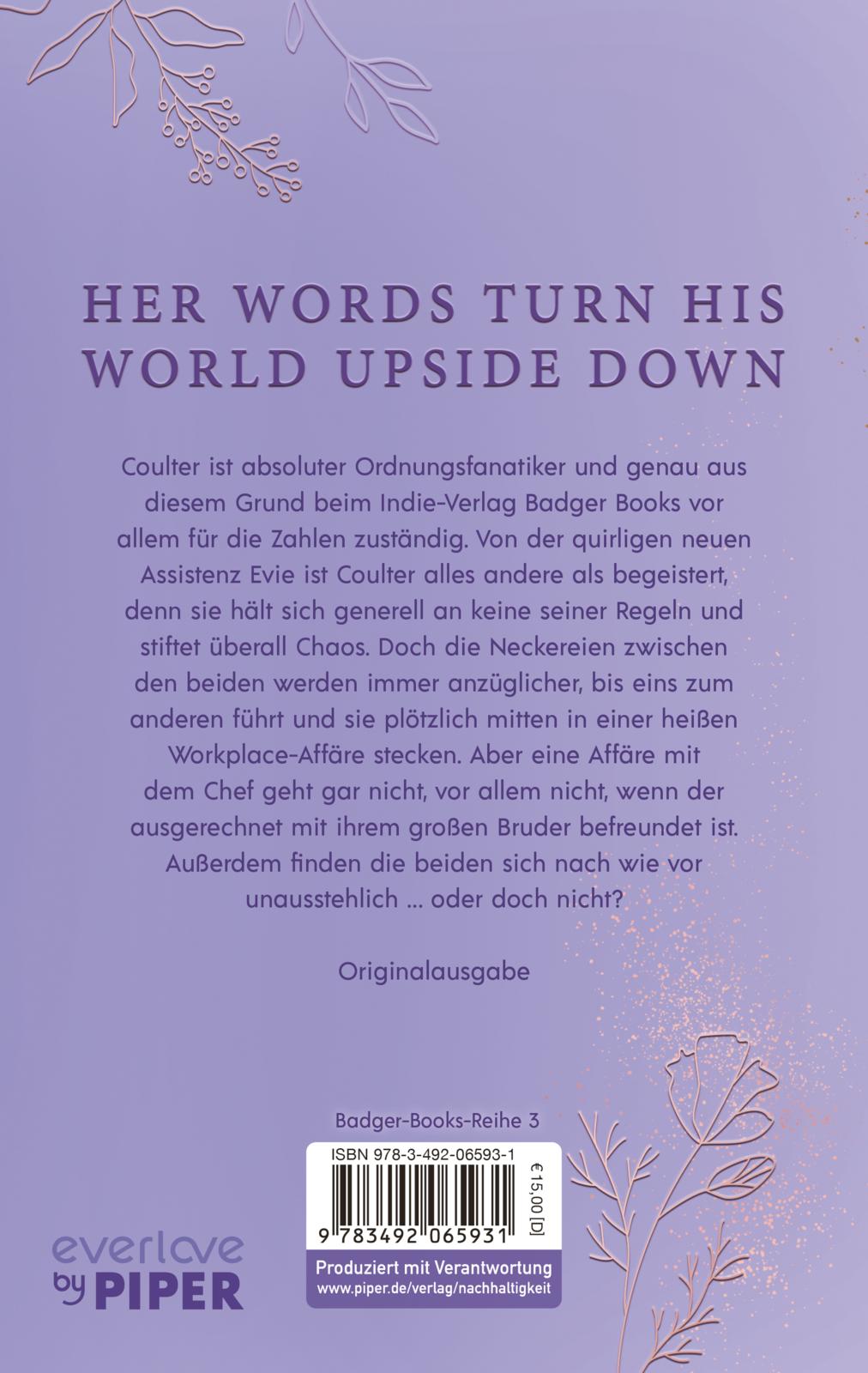 Rückseitencover Chapters unfinished