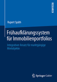 Vorderes Coverbild Frühaufklärungssystem für Immobilienportfolios