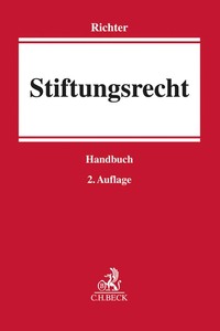 Vorderes Coverbild Stiftungsrecht