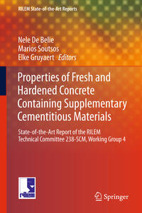 Vorderes Coverbild Properties of Fresh and Hardened Concrete Containing Supplementary Cementitious Materials