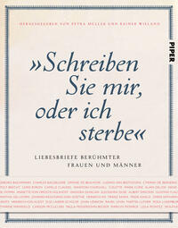 Vorderes Coverbild "Schreiben Sie mir, oder ich sterbe"