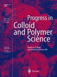 Vorderes Coverbild Trends in Colloid and Interface Science XIII