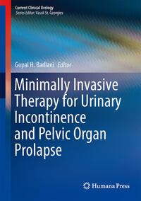 Vorderes Coverbild Minimally Invasive Therapy for Urinary Incontinence and Pelvic Organ Prolapse