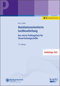 Vorderes Coverbild Mandantenorientierte Sachbearbeitung