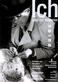 Vorderes Coverbild Ich und die anderen. Portraits von Künstlern und anderen Menschen. Fotografien Dieter Schwerdtle