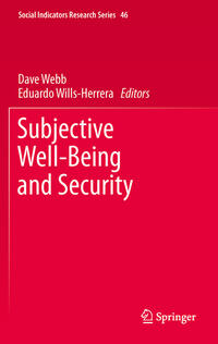 Vorderes Coverbild Subjective Well-Being and Security