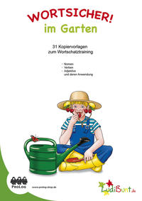 Vorderes Coverbild Wortsicher! "Im Garten"