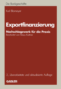 Vorderes Coverbild Exportfinanzierung