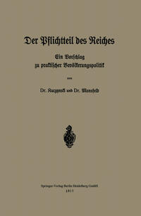 Vorderes Coverbild Der Pflichtteil des Reiches