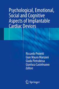 Vorderes Coverbild Psychological, Emotional, Social and Cognitive Aspects of Implantable Cardiac Devices