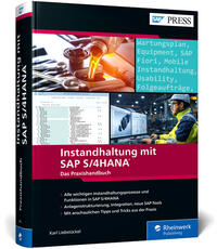Vorderes Coverbild Instandhaltung mit SAP S/4HANA