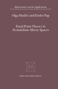 Vorderes Coverbild Fixed Point Theory in Probabilistic Metric Spaces