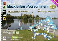 Vorderes Coverbild TourenAtlas TA6 Mecklenburg-Vorpommern