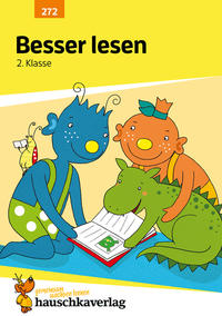 Vorderes Coverbild Deutsch 2. Klasse Übungsheft - Besser lesen