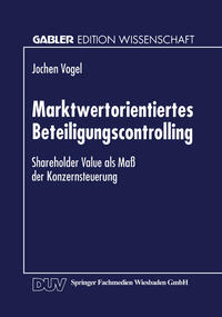 Vorderes Coverbild Marktwertorientiertes Beteiligungscontrolling