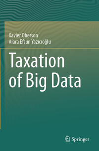 Vorderes Coverbild Taxation of Big Data