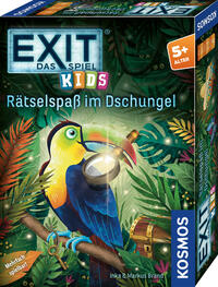 Vorderes Coverbild EXIT® Kids Rätselspaß im Dschungel