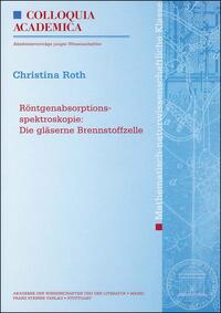 Vorderes Coverbild Röntgenabsorptionsspektroskopie
