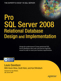 Vorderes Coverbild Pro SQL Server 2008 Relational Database Design and Implementation