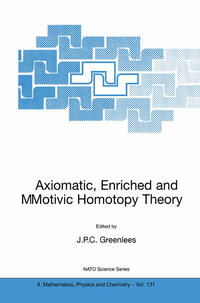 Vorderes Coverbild Axiomatic, Enriched and Motivic Homotopy Theory