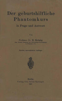 Vorderes Coverbild Der geburtshilfliche Phantomkurs in Frage und Antwort