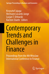 Vorderes Coverbild Contemporary Trends and Challenges in Finance